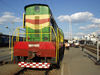 ЧМЭ3 2004 с прицепными вагонами Днепропетровск-Баку на ст.Днепропетровск-гл.
