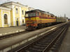 ТЭП-70 в Кременчуге поездом Полтава-Симферополь